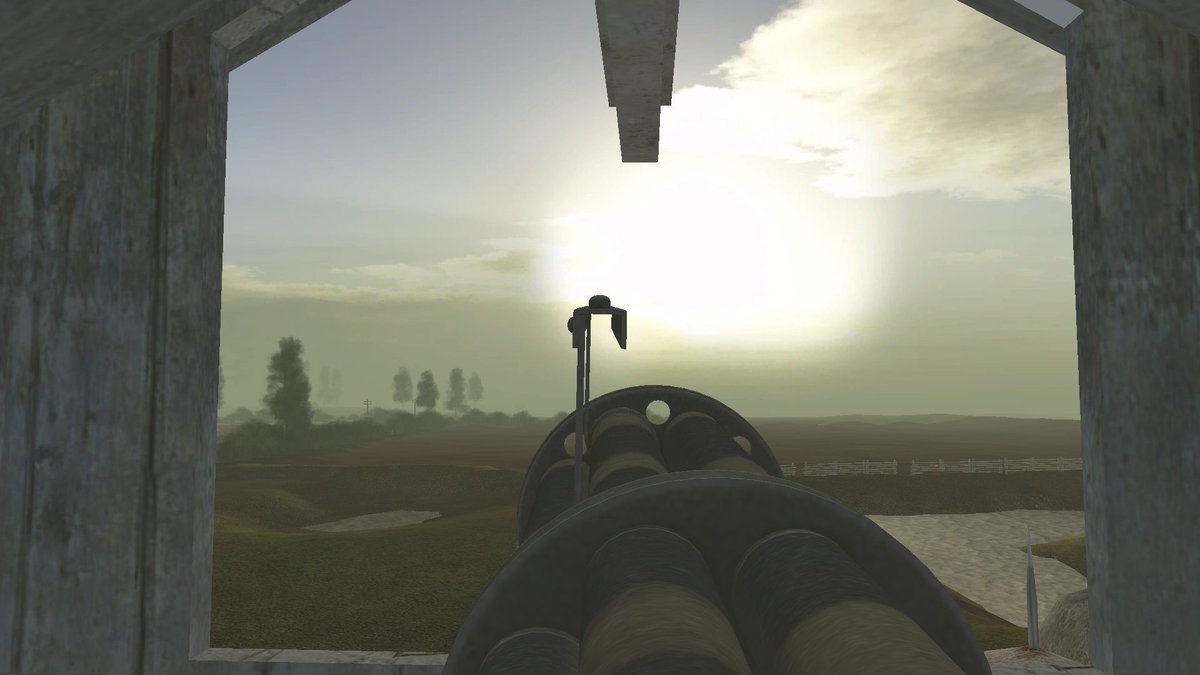 EuropeFhsw's tweet photo. Luftfaust-B was a German 20mm anti-air nine-barreled gun, limitedly used at the late stages of war. 
The handweapon is one of the prize suggestions from the winner of our 250-maps campaign few months ago!
#WW2 #FHSWEU #BF1942 https://t.co/DLiJyziv8K