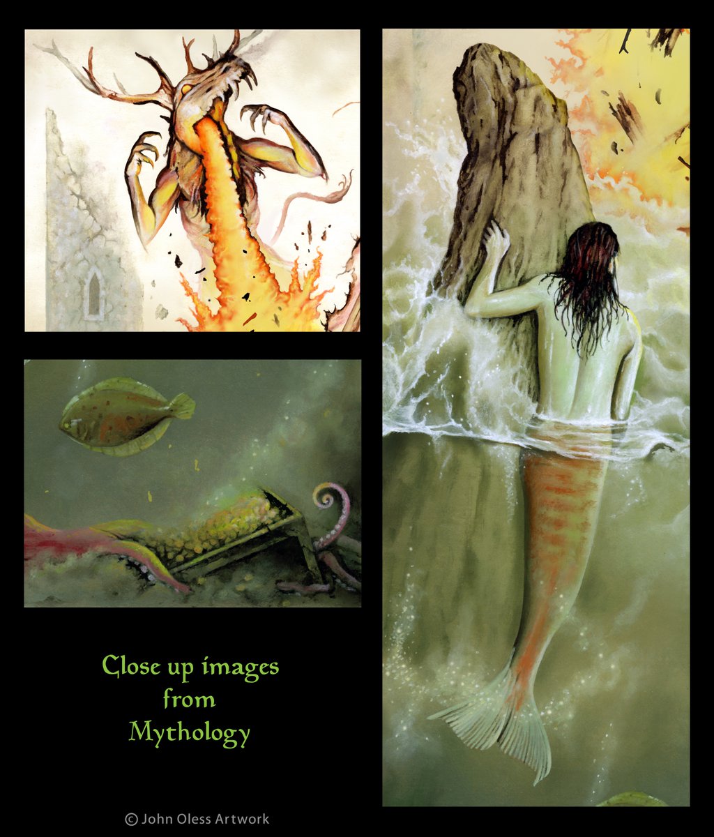 Some close up images from Mythology.
