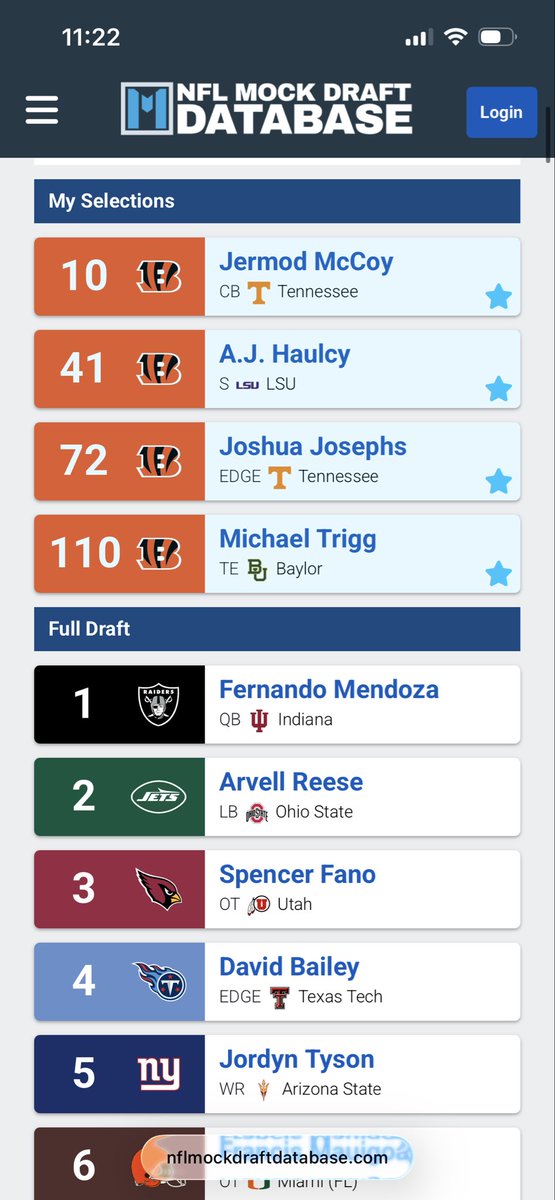 Tyler’s 1.0 mock
