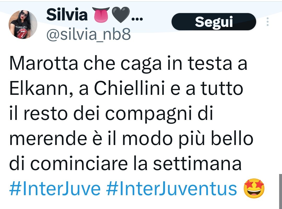 Chiellini e Comolli alla fine del 1° tempo, scendendo negli spogliatoi e nelle interviste successive non citano mai Bastoni e l'inter ma la sola questione arbitrale.
Marotta in conferenza stampa nel difendere l'indifendibile, cita Cuadrado e la Juventus.
Questione di stile.