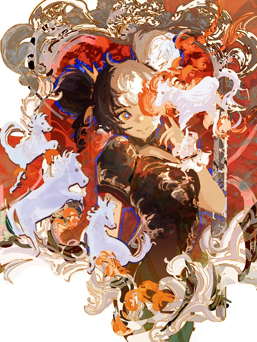 Happy year of the horse I'm gonna go away to family events now Process