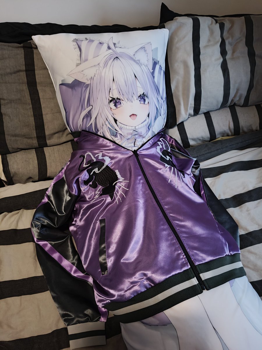 it fits her so well! #おかゆが届いた