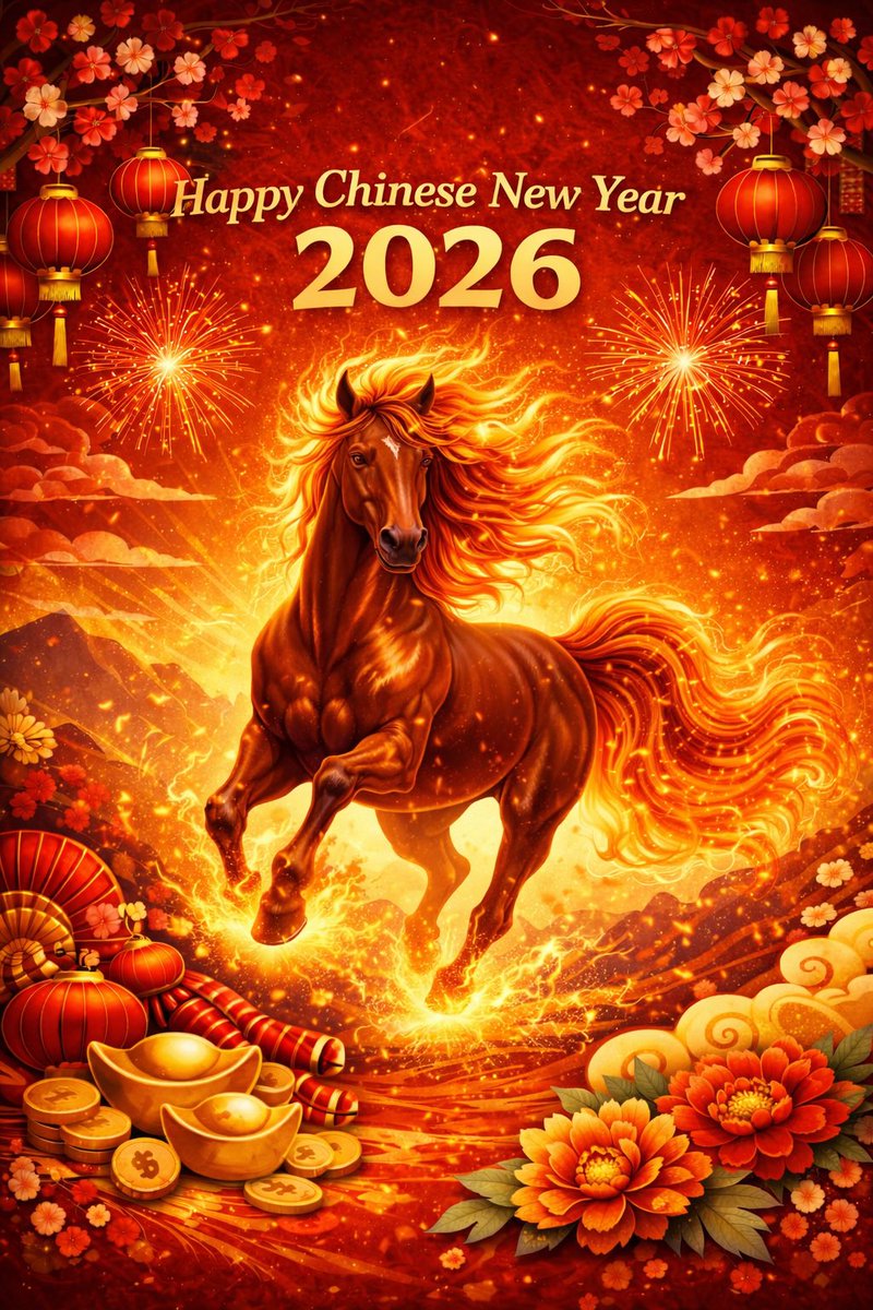 hpility's tweet photo. Cheers to a prosperous and joyful Lunar New Year! 🐴 https://t.co/3r95RCvVJY