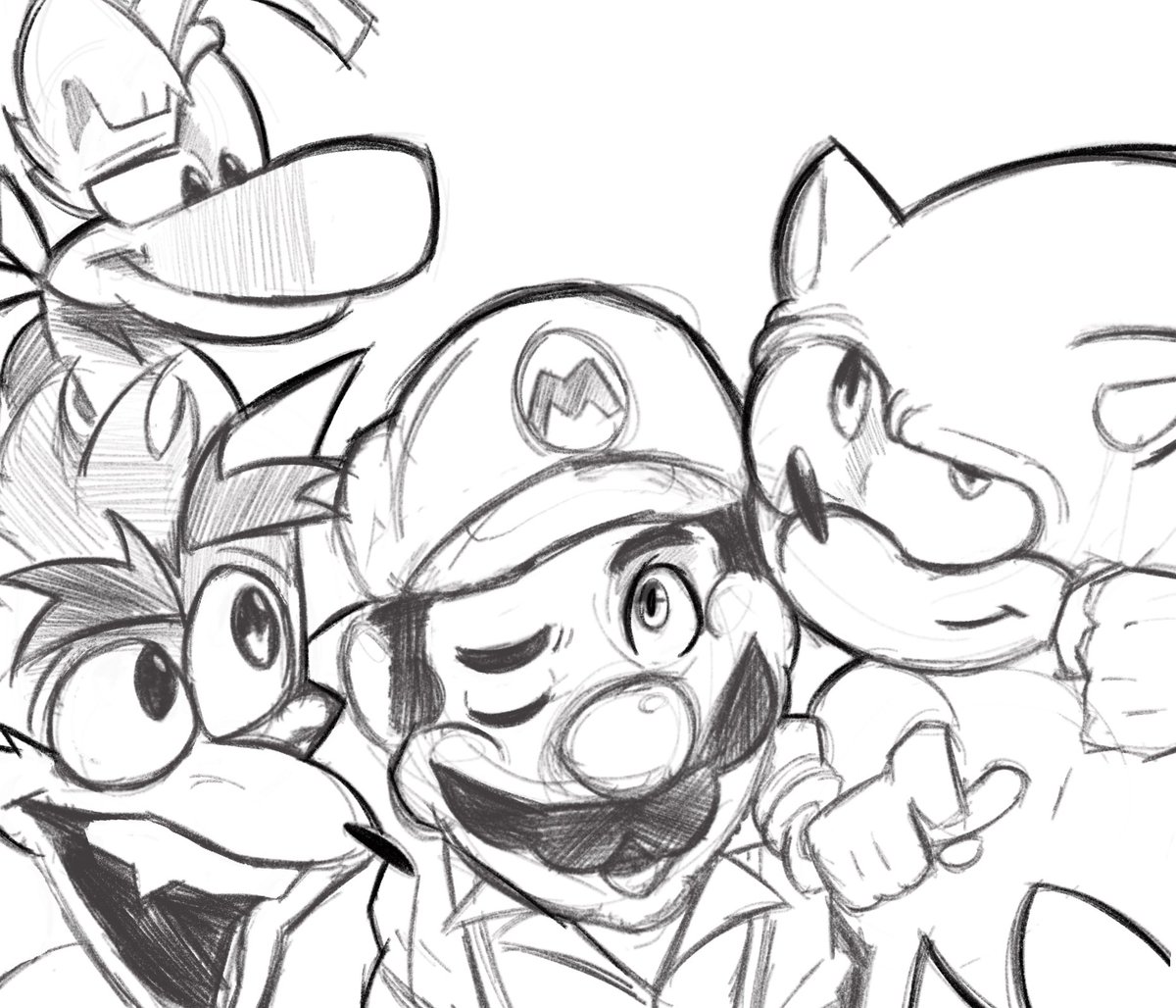 i like to think mario would be the cool uncle