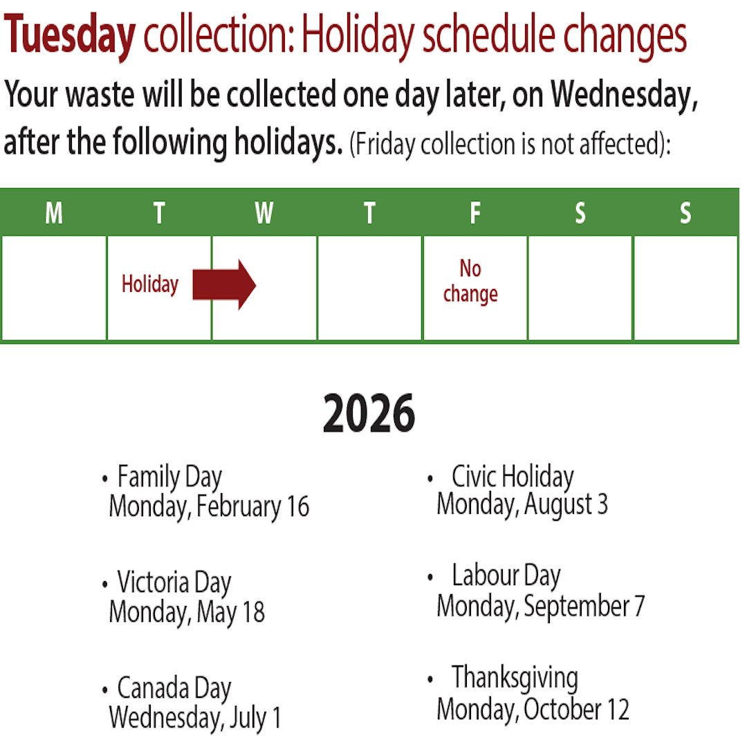 Family Day Holiday waste collection will be one day later - mailchi.mp/2db957955c68/v…