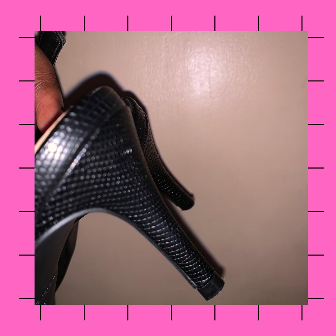 t2declutter's tweet image. Black pumps 
Size : 41 
Price : N50,000
Condition : brand new 

Location : Port Harcourt, Rivers
