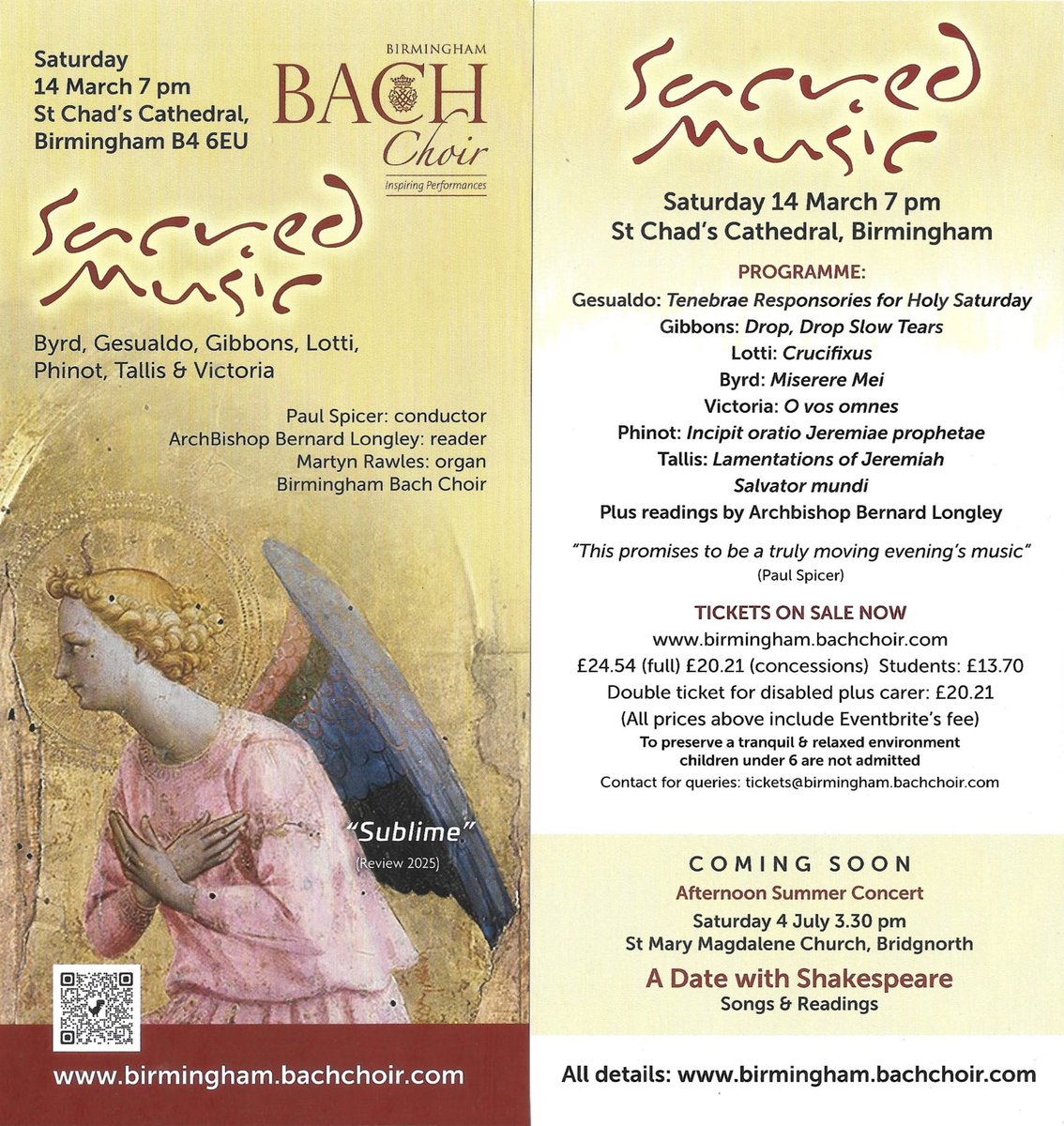 Birmingham Bach Choir tweet media