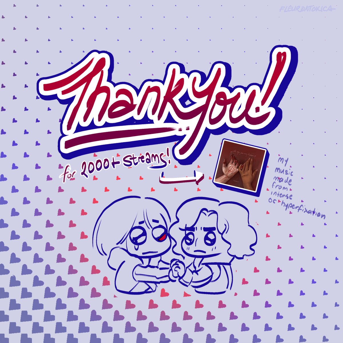 🗡🩸
It's so late but dude THANK YOU FOR 2000+ STREAMS!!! For intense oc brainrot from an internet whobody!!!!!