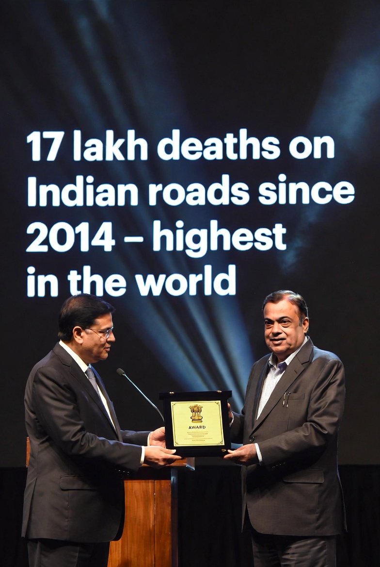 JJPARMAR1111's tweet photo. "Nitin Gadkariji sets unbreakable world record! 🇮🇳
Highest road deaths since 2014 → over 17 lakh+ lives lost on Indian roads.
'World-class highways' edition unlocked.
Congrats sir, no one comes close! 🏆
#UnbreakableRecords #RoadSafety #NitinGadkari
@amitkilhor
@AshwiniUpadhyay
@SSAIndia
@motordave2
@Nalanda_index
@drifteternal_
@nitin_gadkari
@OfficeOfNG
@AjayTamtaBJP
@hdmalhotra
@MORTHIndia
@NHAI_Official
@nhidcl
@MORTHRoadSafety
@RSGuy_India
@motordave2
@GRSAofficial
@MuskaanNGO
@NHAI_Official
@nhairopatna
@NHAI_RO_CG
@NHAIROGujarat
@NHAIRO_CHD
@NHAIROShimla
@NHAIROJammu
@nhairoranchi
@NHAIROBengaluru
@NHAIROKerala
@bhopal_ro
@nhairo_nagpur
@nhairo_mumbai
@nhai_ro
@NHAI_Tamilnadu
@nhairohyd
@NHAIROLucknow
@NHAIRODehradun
@ShivAroor
@AshwiniVaishnaw