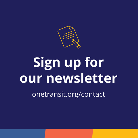 ONE Transit belongs to all of us. Stay up to date with the latest in transit, share your opinion, and support the vision of a connected, prosperous Central Oklahoma.
onetransit.org/contact/