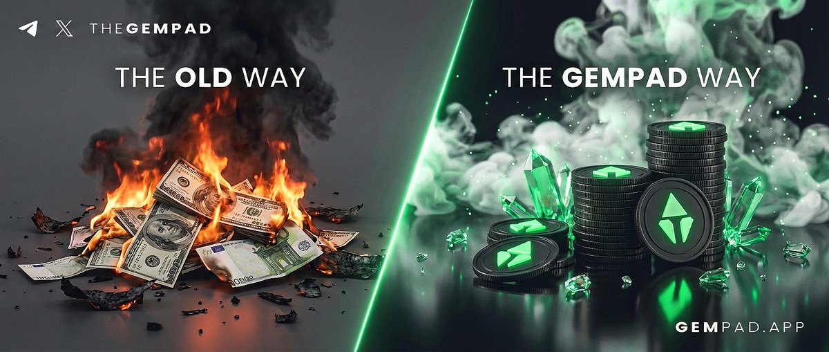 The "Pay-to-Lose" era is over. 📉

In a chop market, why are you paying upfront just to get your launch sniped by MEV bots?

Stop bleeding capital before you even launch.

❌ Other Platforms: High Upfront Fees + Bot Traffic.
✅ The GemPad Way: 0 ETH/BNB/SOL Upfront (FREE Tier) +