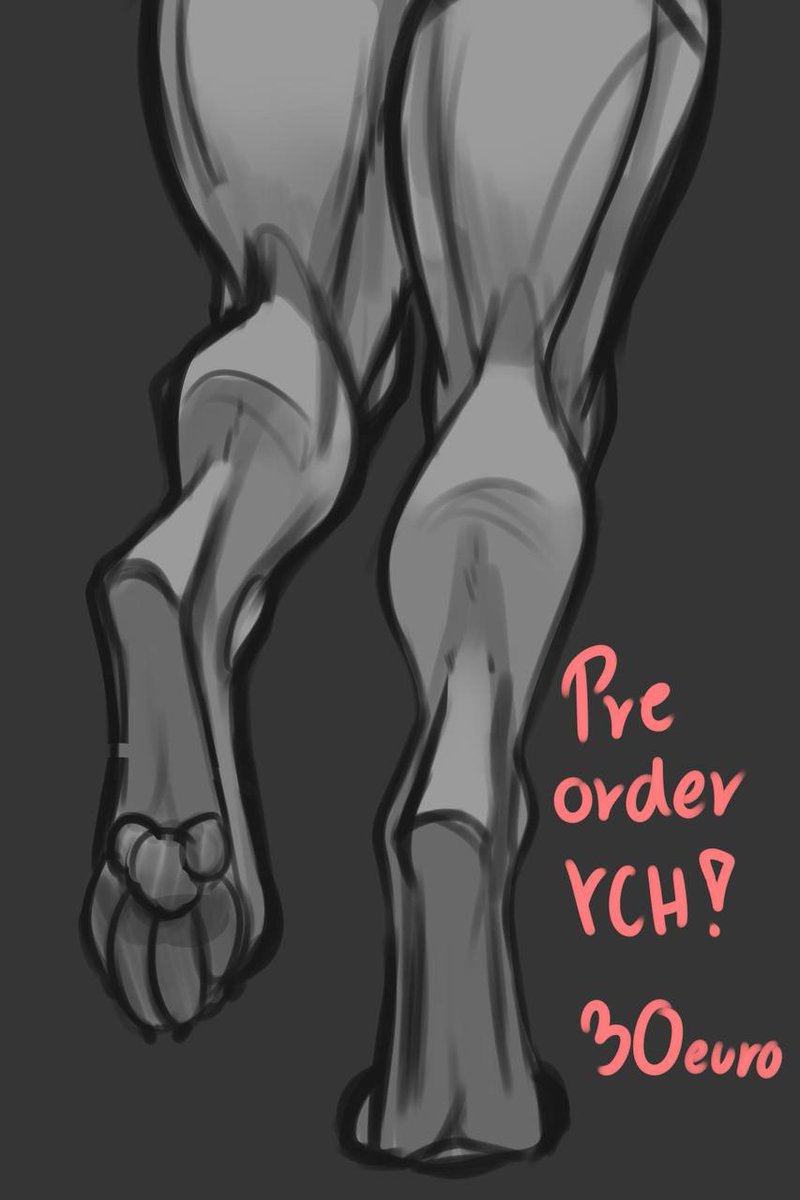 Pre order paws ych! 🐾

💸Price 30 euro! 💸