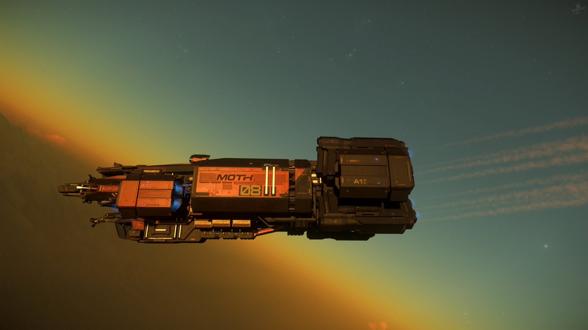 UbooGaming's tweet image. I call it the Love MOTH.  
Sending love to @Citizenspooner and @ArceetheVixen for my raids on Twitch.  Much Love to you two.
#starcitizen #twitch #raid #moth #love