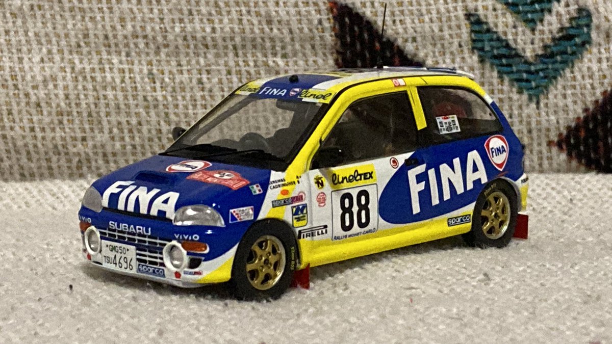 1/43 イクソ ケーアイテーサービス スバル ヴィヴィオ RX-R Gr.N (1999