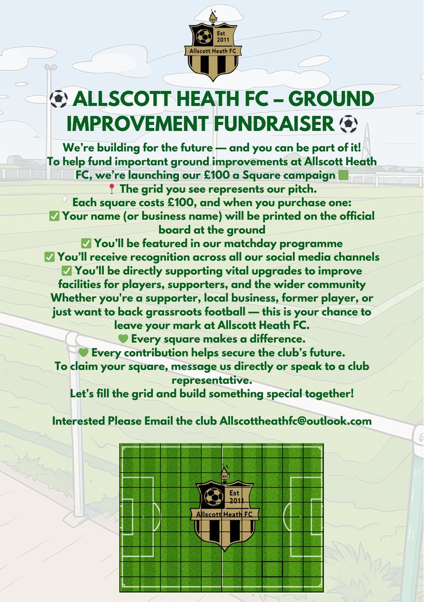 Allscott Heath FC tweet media