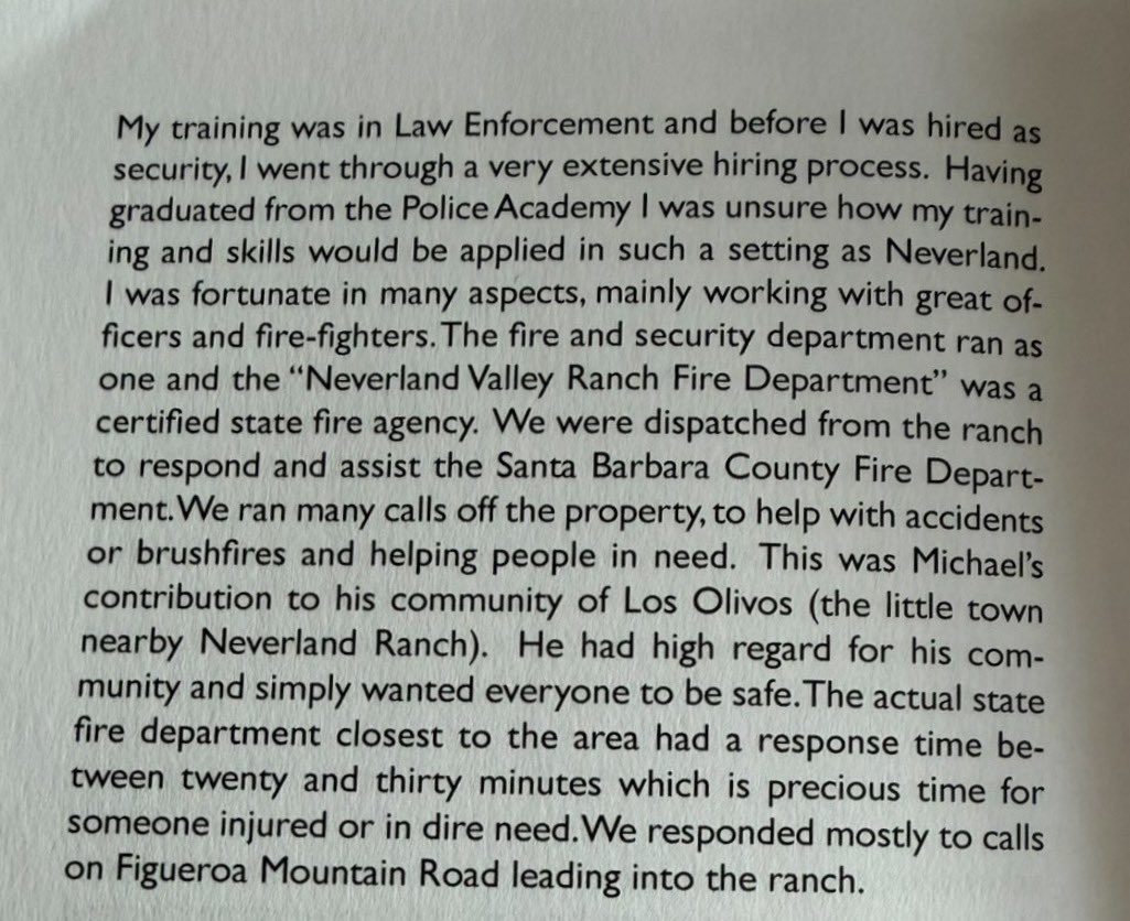 iamveronica777's tweet photo. Michael Jackson literally staffed Neverland with police academy–trained and certified professionals as security

What kind of pdfl would willingly have law enforcement on his property, let alone for the safety of the kids?? https://t.co/klkmmSSbdT