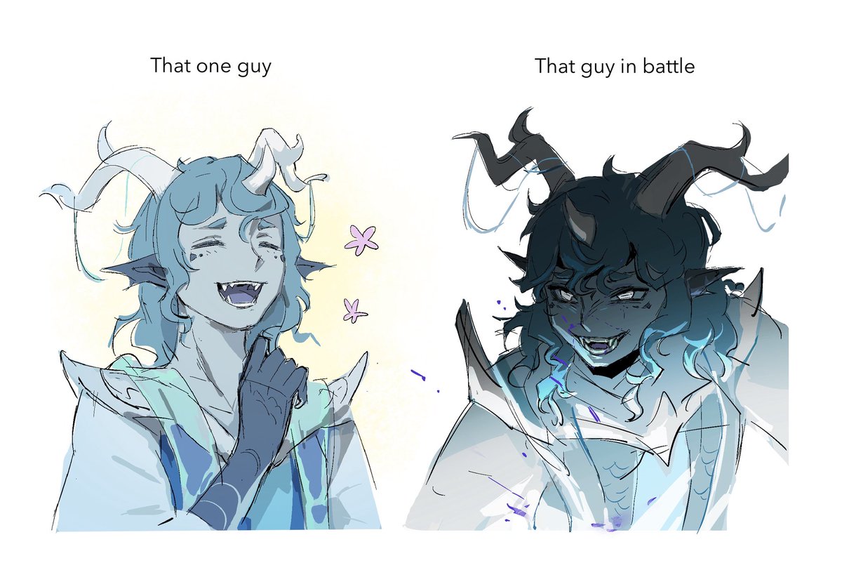 The nice guy who happened to be scary in battle