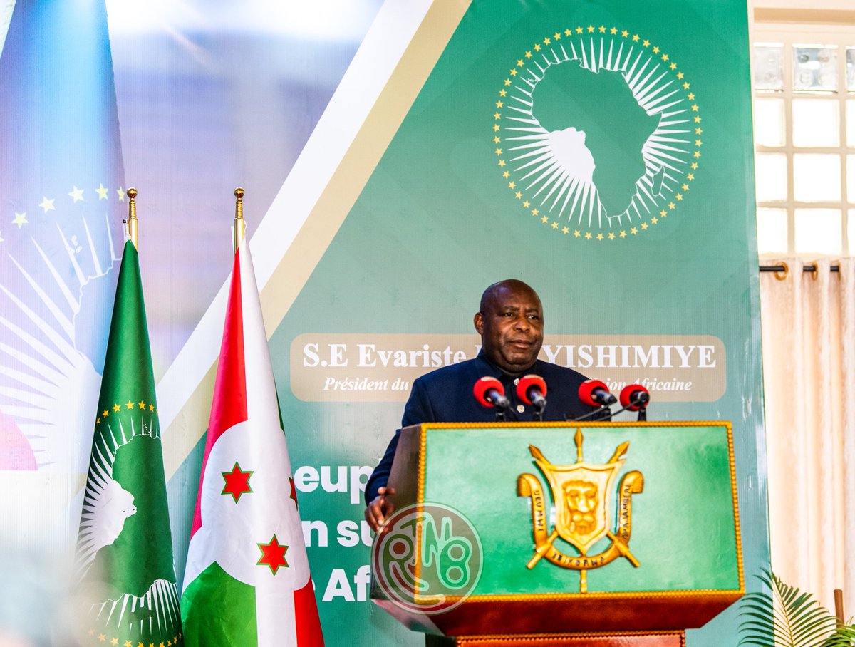BURUNDI-UNION AFRICAINE-Visibilité accrue : le Burundi à la tête de cette organisation continentale

Le Président de la République du Burundi, Évariste Ndayishimiye, est rentré ce 16 février 2026 d’Addis-Abeba en Éthiopie, où il avait participé au 39ᵉ Sommet des Chefs d’États et