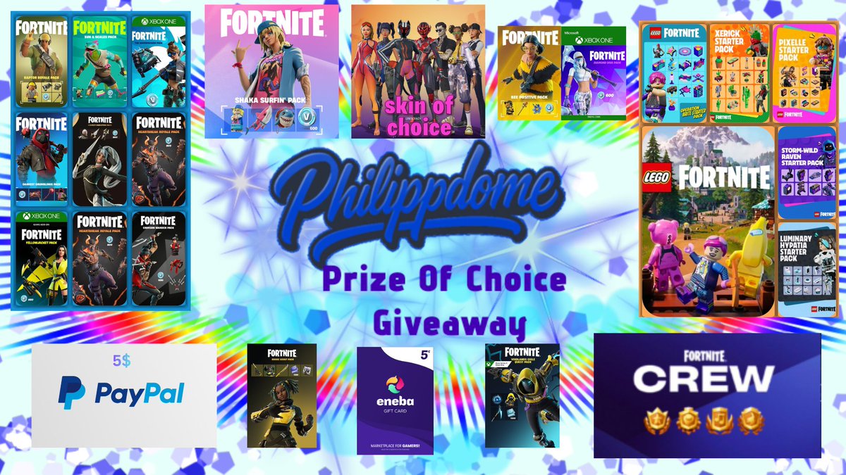 🎁Giveaway Time🎁

2 Winner = Prize of choice

To enter:
- Like❤️&amp; Repost🔁
- Follow <a href="/Philippdome/">Philippdome</a> with🔔on
- Tag your friends🫂

All Prizes down in comments!

Drawing winner in 72 Hours!
Good luck🍀