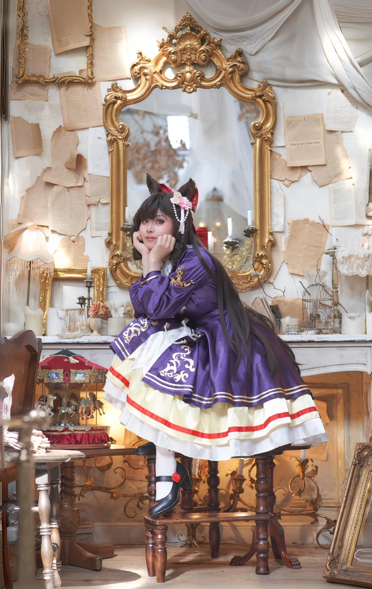cosplay 
ウマ娘 ダイイチルビー
───────────────

かがみよ　かがみ
世界でいちばん 華麗なのはだあれ 

───────────────
Photo <a href="/vent_arbre/">vent arbre</a>
umamusume Daiichi Ruby