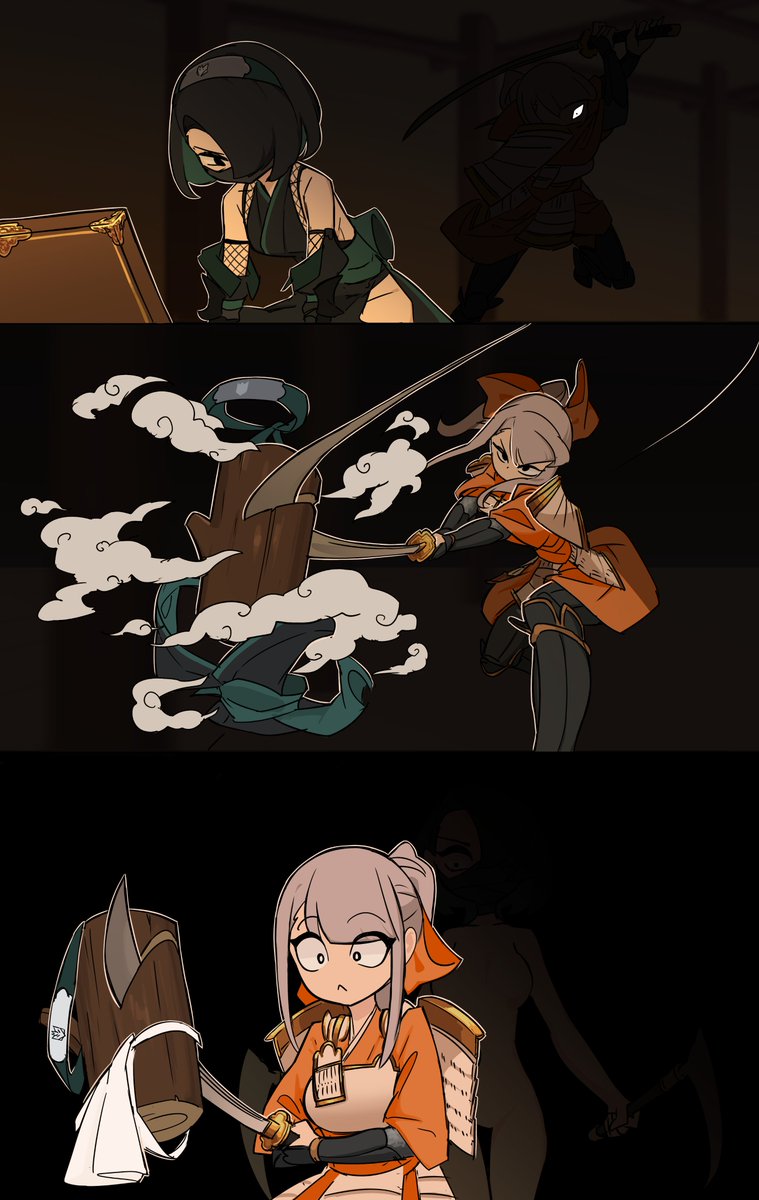 They keep sending novice ninjas to the castle and its getting awkward.