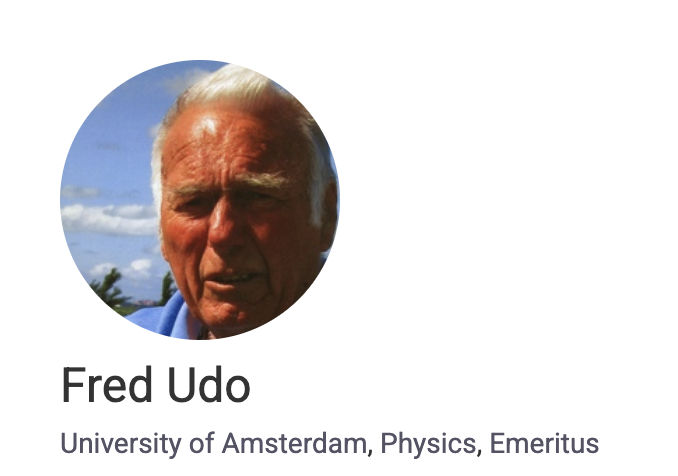 Zojuist bereikt mij het diepdroevige nieuws dat Fred Udo, één van de topfysici van de Nederlandse natuurkunde is overleden. 

Udo was de drijvende kracht achter het opsporen en analyseren van de windturbine-industriegegevens uit Ierland. (Statistieken uit andere landen waren niet
