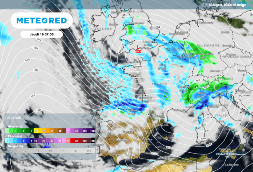 MeteoredFR's tweet image. Météo de la semaine : la #France encore balayée par des pluies copieuses et des #vents forts ☔️

Les infos 👉 Guillaume Woznica
tameteo.com/actualites/pre…