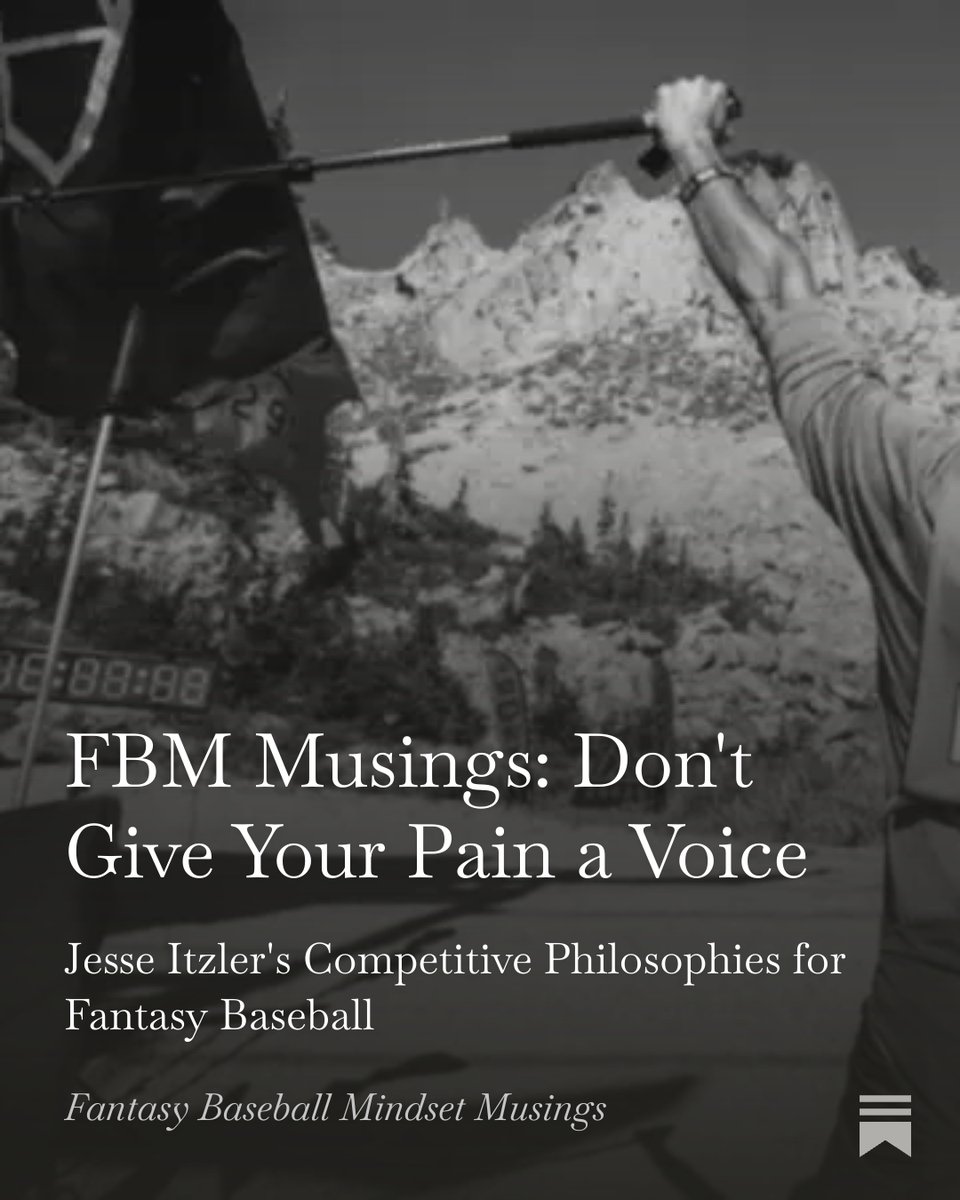 Fantasy Baseball Mindset tweet media