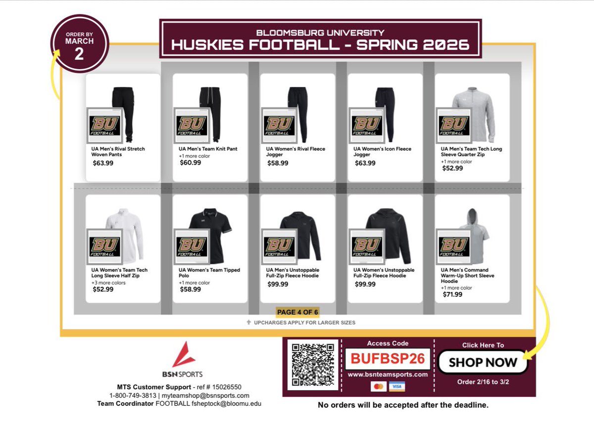 Bloomsburg Football tweet media