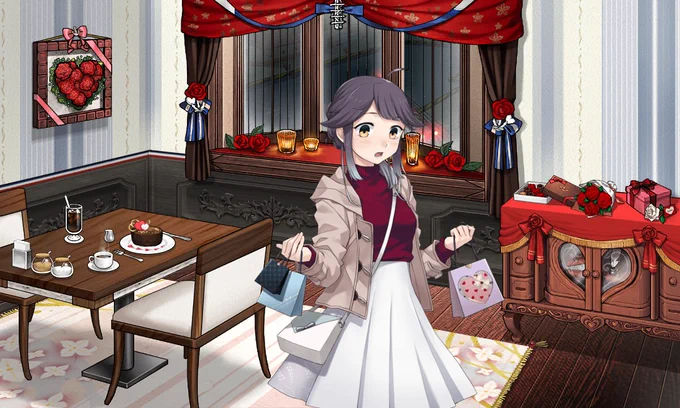 このタイミングで改二になったことでじゃーん!とチョコを見せられることになった かわいい