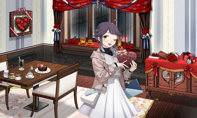 このタイミングで改二になったことでじゃーん!とチョコを見せられることになった かわいい