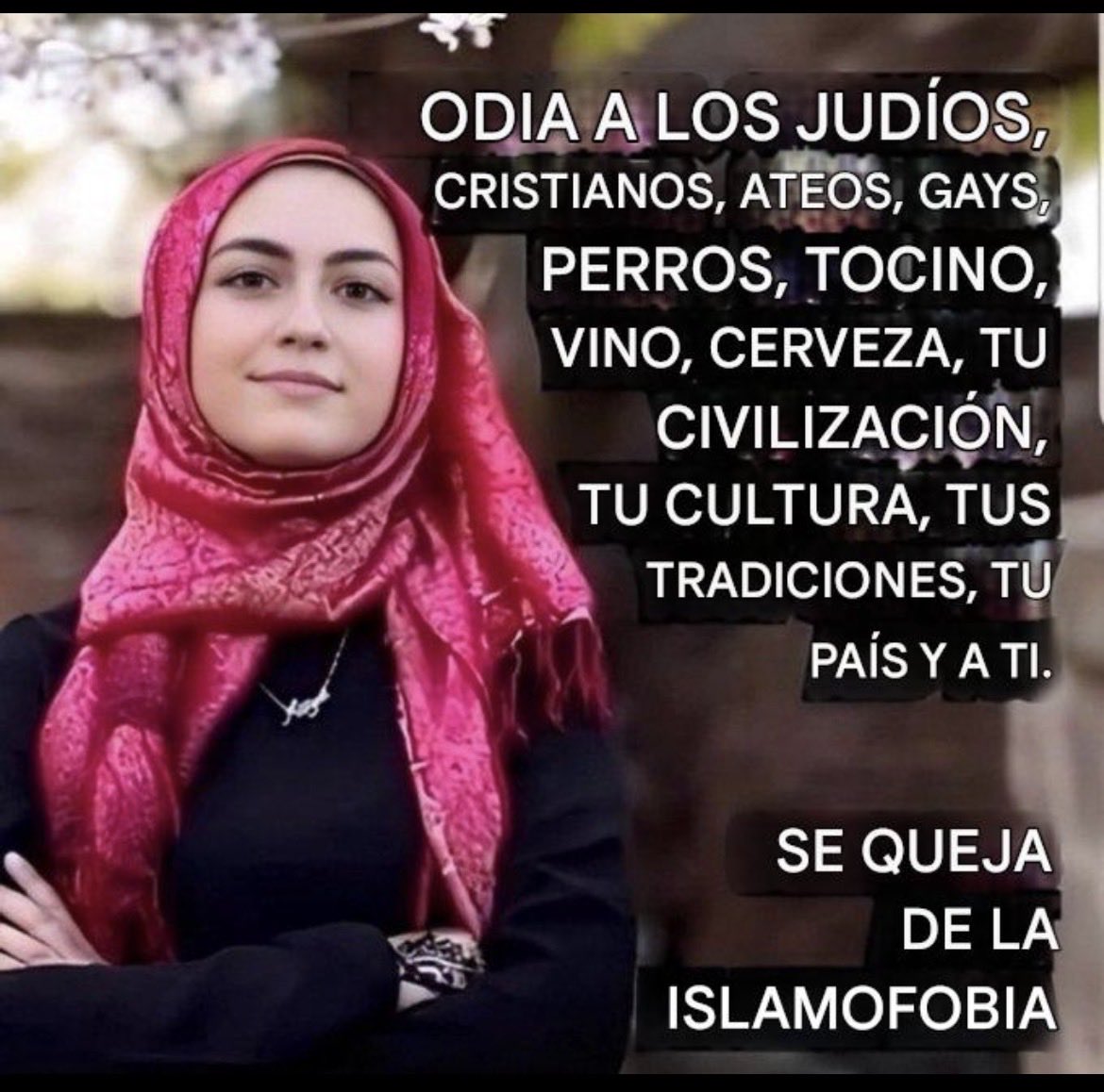 <a href="/UHN_Plus/">UHN Plus</a> Les gusta el burka? Perfecto! Váyanse a un país musulmán. Que hacen en occidente?