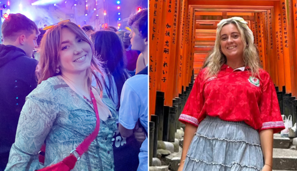 Angharad Davies from Pontyclun and Megan Elias from Old Colwyn are beginning a 7,000 mile journey to Patagonia today, where they will teach Welsh.

Thousands of people there still speak the language, 150 years after the first Welsh settlers arrived.