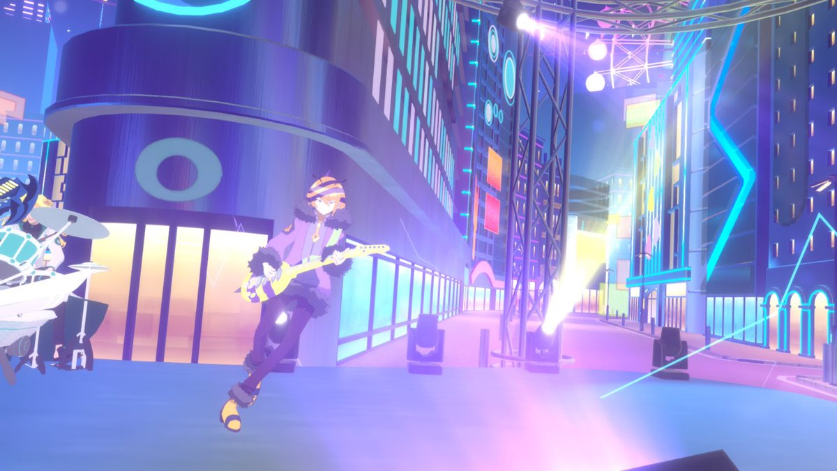 他3人は立ち位置からあんまり動いてなかった中、1人めちゃくちゃ走り回ってたハッチンほんっっと可愛かった…
 #SB69  #サンリオVfesメモリーズ