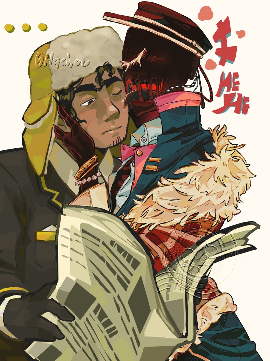 HanakoRan2009's tweet image. Happy late Valentine's!♥️
platonic friends!

art collab with mootie: @HachuuN0l 

#Collinlocks16 #Assimilation #Cl16A1