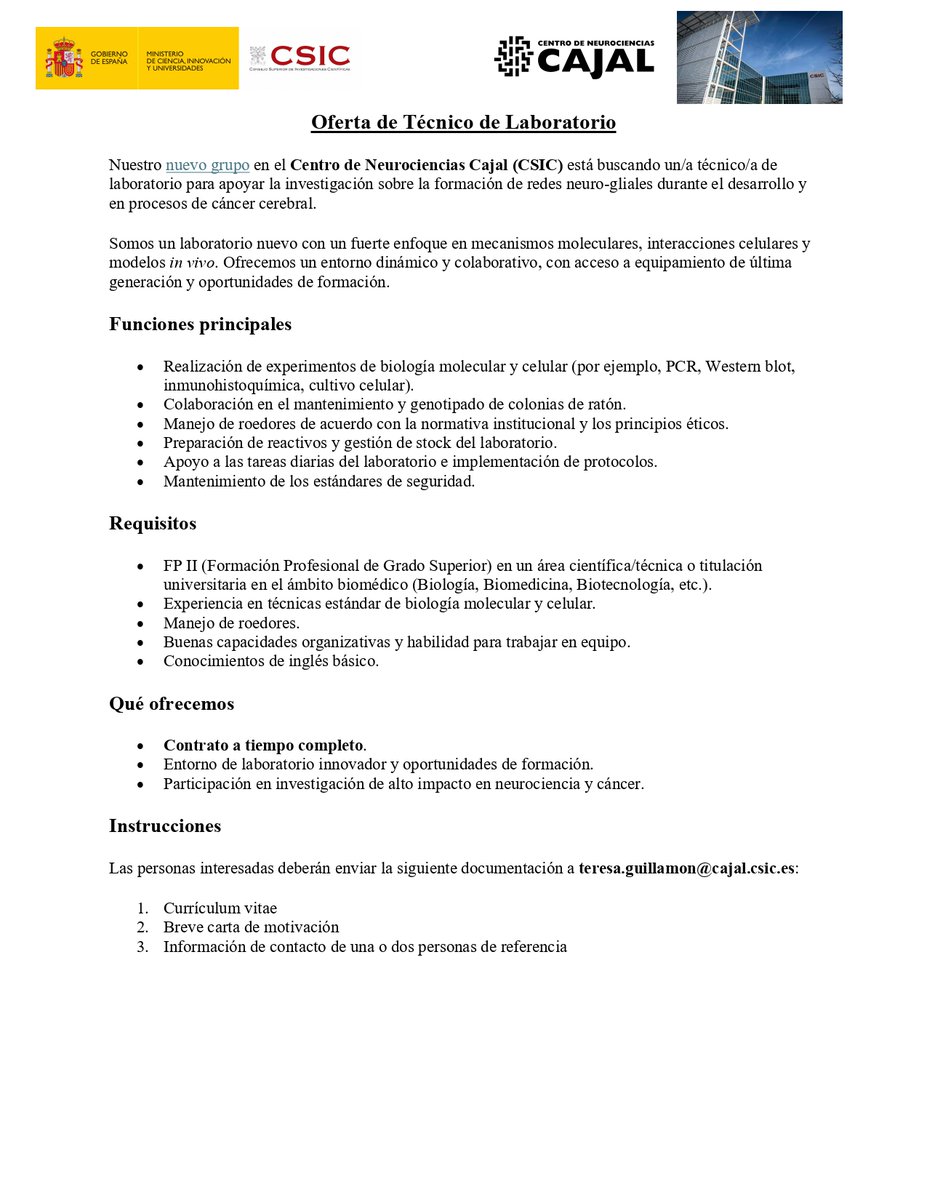 Centro de Neurociencias Cajal - CSIC tweet media