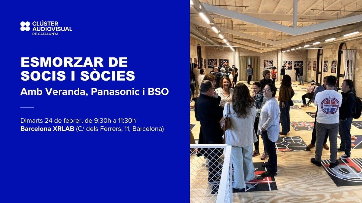 Clúster Audiovisual de Catalunya tweet media