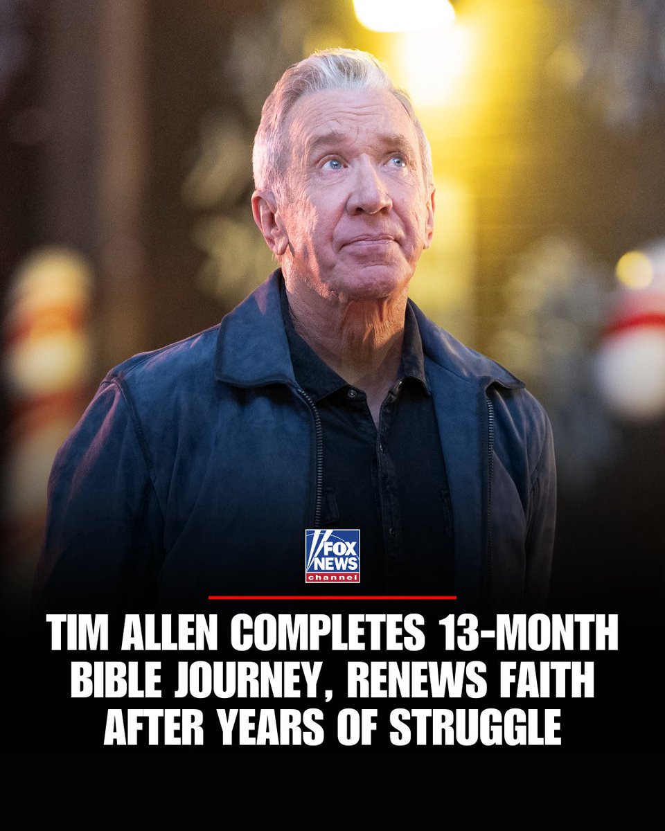 TURNING THE PAGE: “Home Improvement” star Tim Allen says he has struggled with his faith since his father was killed by a drunk driver when he was just 11.

Now, the comedian has completed a months-long personal journey through Scripture — an experience he says left an impact.