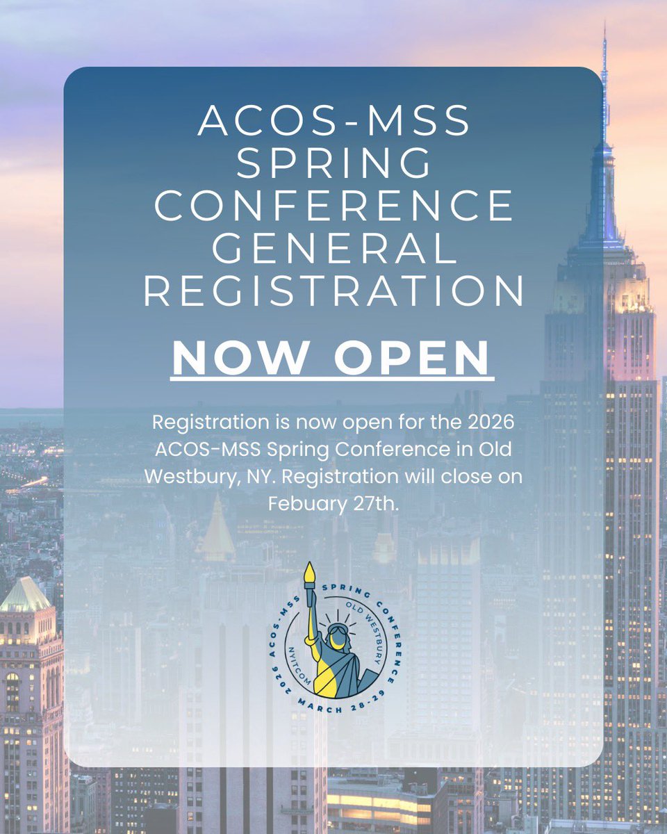 ACOS-MSS tweet media