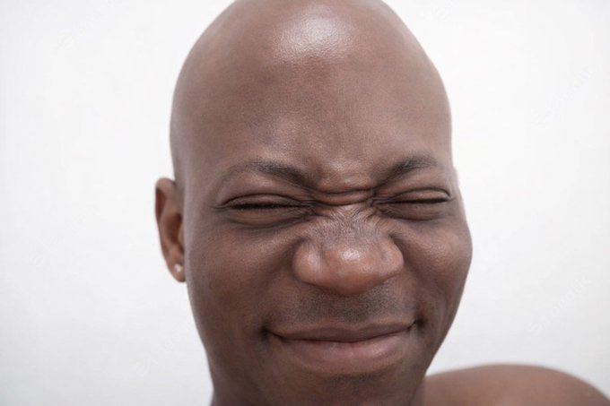 Because we say we like dark skinned no mean say u go con resemble aboki o
