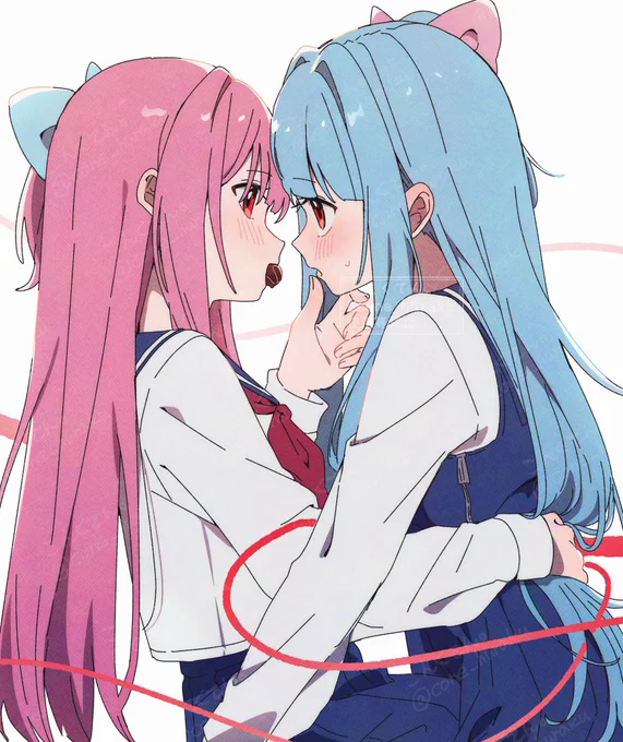 バレンタイン用にも描いていたやつ