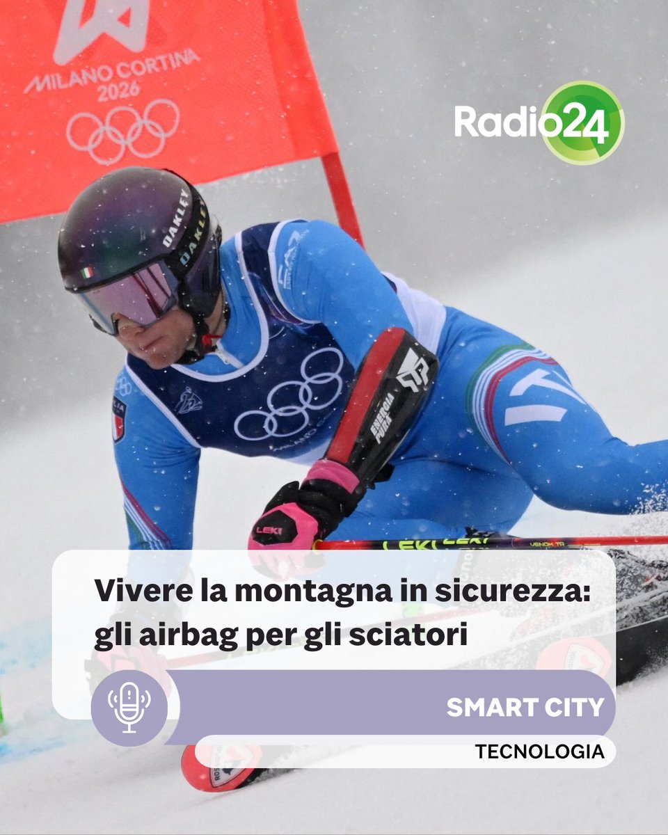 Radio24_news's tweet image. Indossare un airbag sotto la tuta da #sci aiuta a limitare i danni di un'eventuale brutta caduta. A #SmartCity, Maurizio Melis ha approfondito questo tema con Nicola Perotto, Technical Department Manager di DolomitiCert - Gruppo Certottica. Ascolta qui: tinyurl.com/4z7b9kdp
