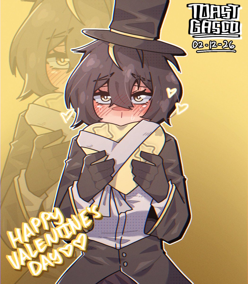 ToasterCastles's tweet photo. Slackers didn't draw their oc doing valentines, so I went and surprised em gyehe
@anononii @ZaronRiot @Just_Yoki @KaijuMoroha 
#rkgk https://t.co/P4MeABUM7A