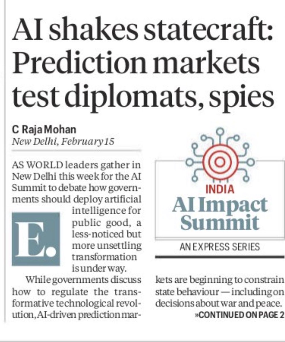 C. Raja Mohan tweet media