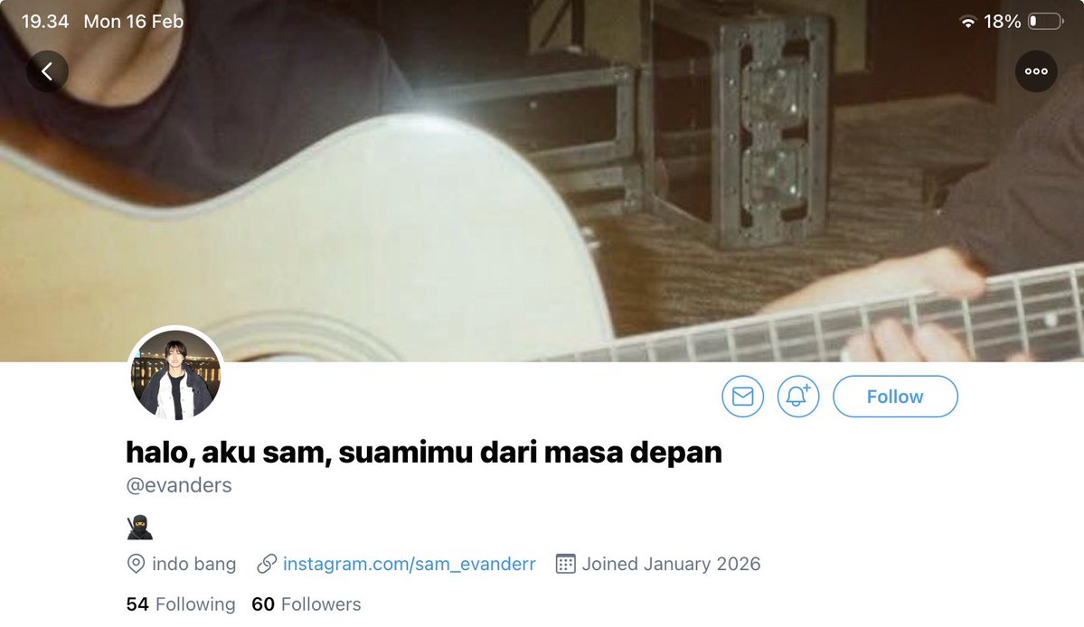 themidofjul's tweet image. Samuel Evander
17 y.o
Easily stress, easily smile, as long as Pak Gembus exist (tolong jadikan dia BA)
Konco kentel Kairo (udh kyk upin ipin)