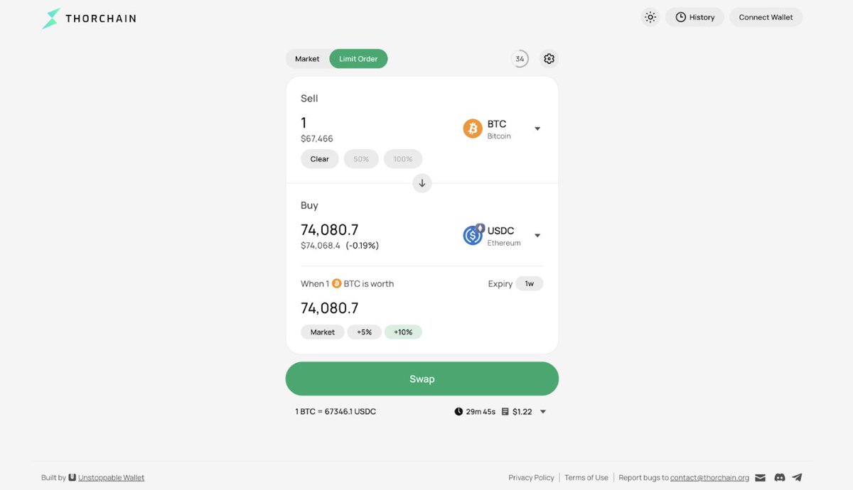 THORChain tweet media