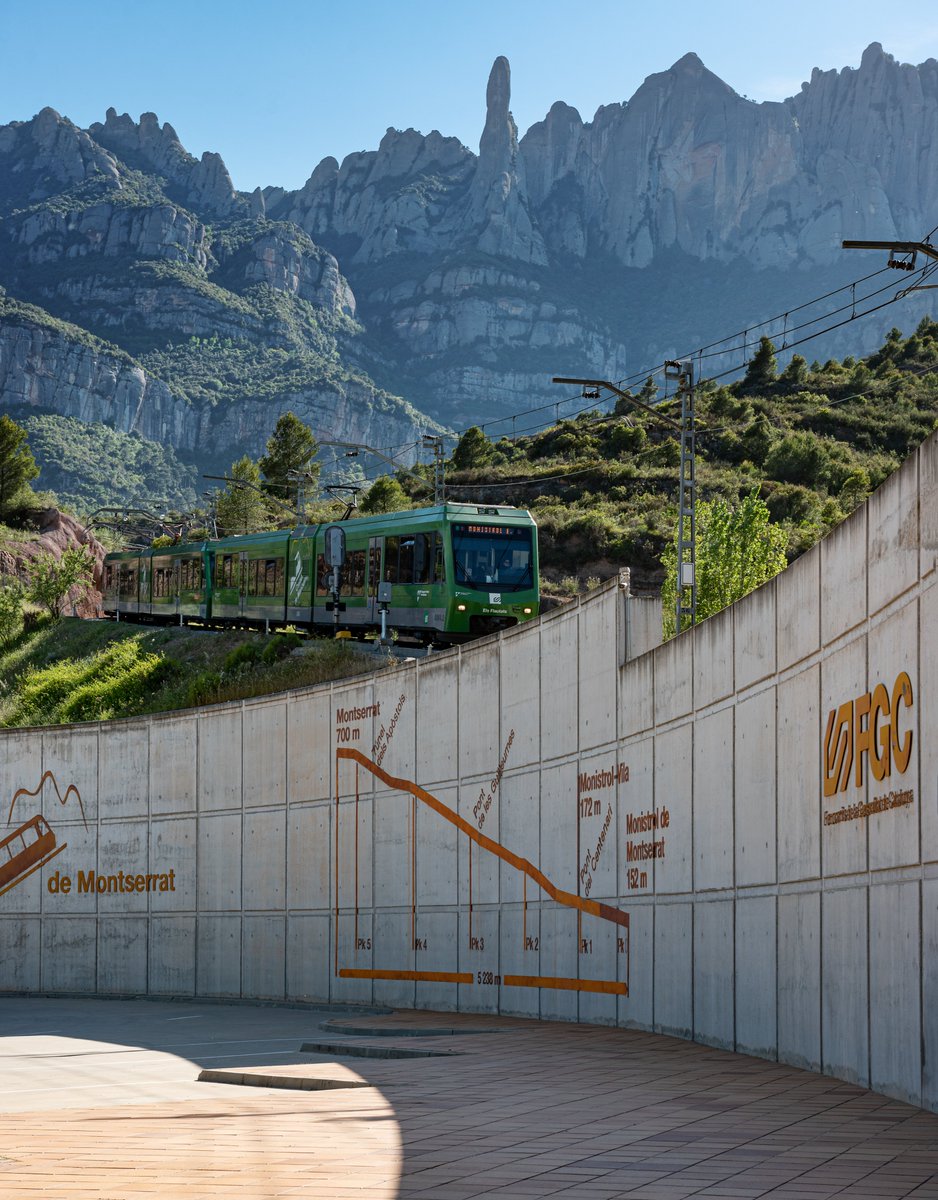 Cremallera i Funiculars de Montserrat tweet media