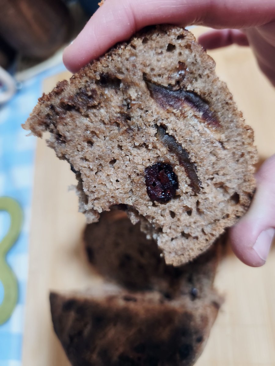 DianaQuo's tweet photo. مساء الخير على استبدال الجلوتين بالشوكولاتة والتمر والكرانبري
#SourDough
#Wholewheat 
#Sweet https://t.co/UQQXQcMAXN