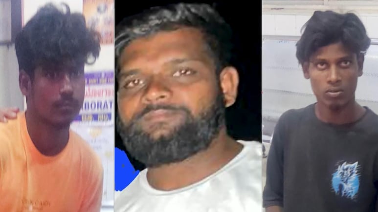MeghUpdates's tweet photo. 🚨 HUGE! Mallesh alias Handimalla, Sai, and Sharanappa, have been sentenced to DEATH by a Karnataka court after being found GUILTY of the GANG RAPE of an Israeli tourist &amp; the murder of a male tourist near Hampi in March last year. 

The court termed it a “RAREST OF RARE” case. https://t.co/xS9EjdloZ4