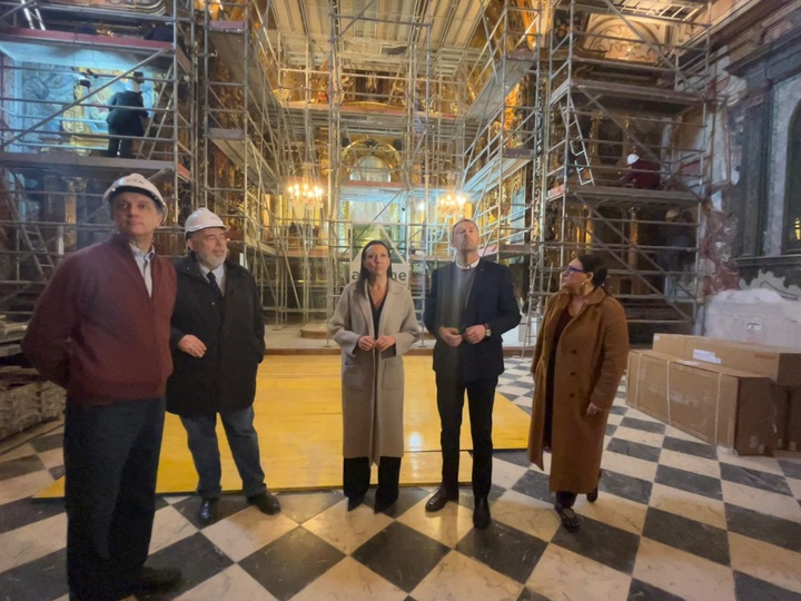 regiondemurcia's tweet photo. ⛪Avanza la rehabilitación del convento de San José de #CaravacadelaCruz para revalorizarlo con fines turísticos y culturales.

💶El proyecto dispone en su primera fase de un presupuesto cercano a 1,1 millones de euros financiado con Fondos Next Generation de la #UE.

🚧El plazo de ejecución de las obras de rehabilitación de la antigua iglesia y del área colindante de la Casa Fundacional se extiende hasta mayo de este año.

📰Noticia: https://t.co/rqUG0d5EJc